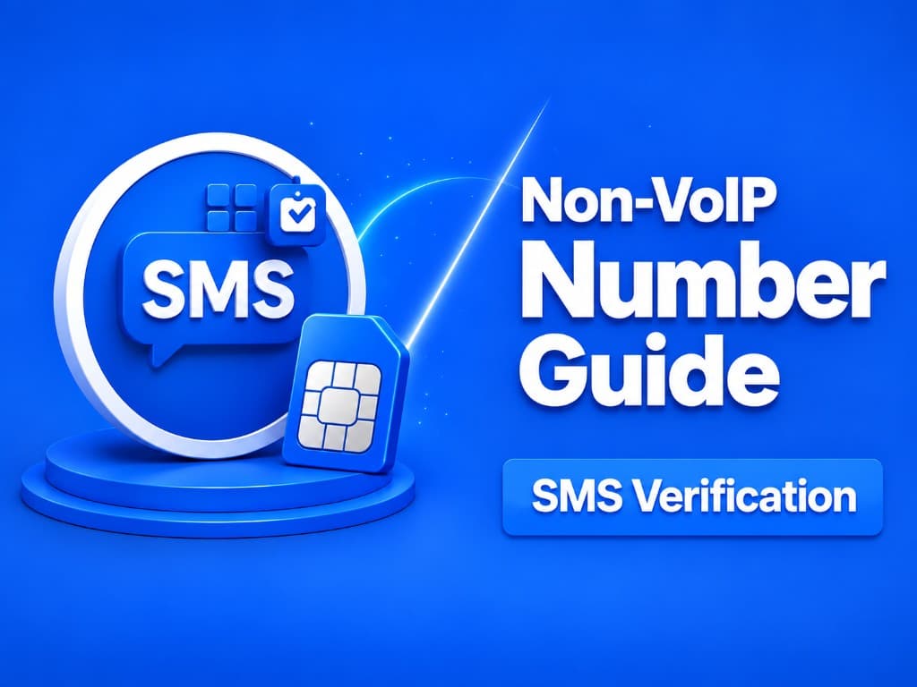 Best Non-VoIP Number Guide for Safer SMS Verification